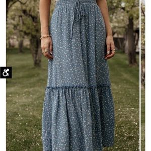 Bohme Floral Midi Skirt